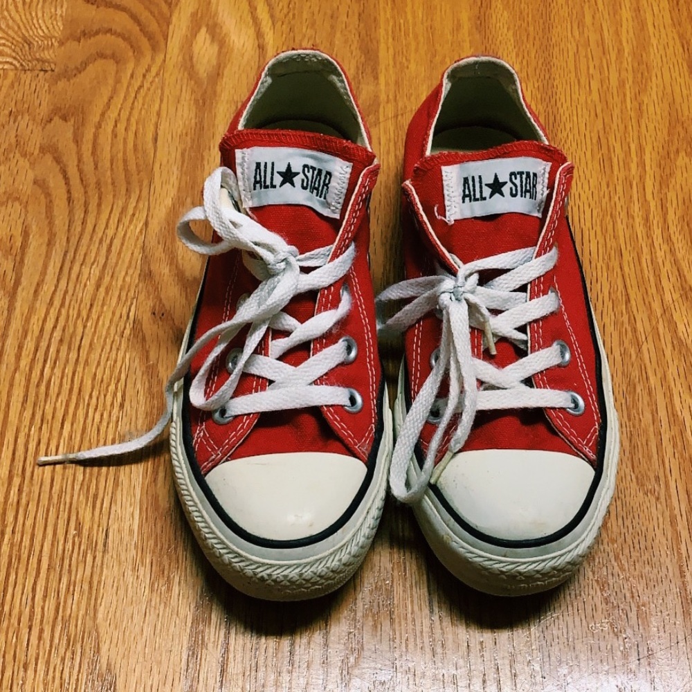 Converse Red Sneakers